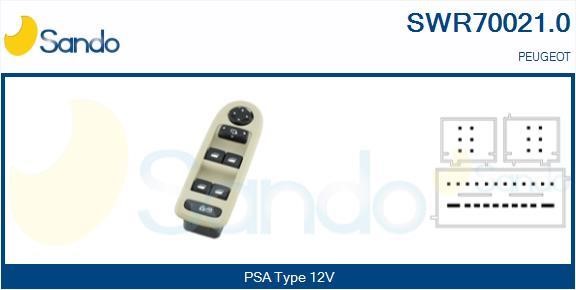Sando SWR70021.0 Power window button SWR700210