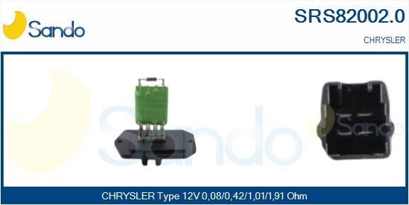 Sando SRS82002.0 Resistor, interior blower SRS820020