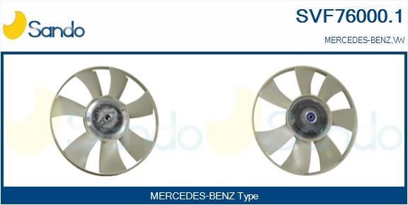 Sando SVF76000.1 Clutch, radiator fan SVF760001