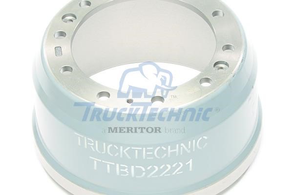 Trucktechnic TTBD2221 Brake drum TTBD2221