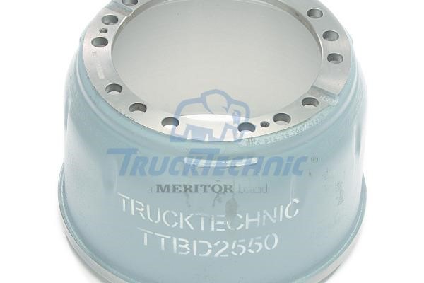Trucktechnic TTBD2550 Brake drum TTBD2550