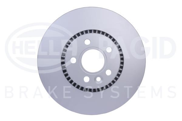 Front brake disc ventilated Hella-Pagid 8DD 355 129-511