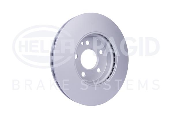 Front brake disc ventilated Hella-Pagid 8DD 355 129-661