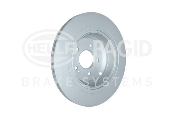 Rear ventilated brake disc Hella-Pagid 8DD 355 132-661