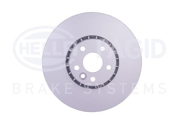 Front brake disc ventilated Hella-Pagid 8DD 355 129-141