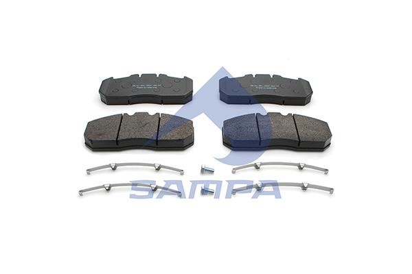Sampa 096.611 Brake Pad Set, disc brake 096611