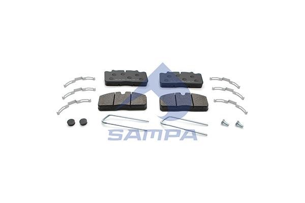 Sampa 096.606 Brake Pad Set, disc brake 096606