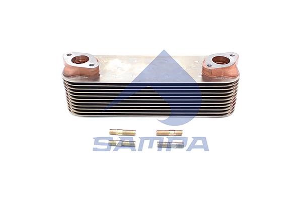 Sampa 025.158 Oil Cooler, engine oil 025158