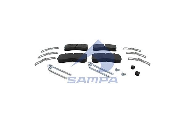 Sampa 096.615 Brake Pad Set, disc brake 096615