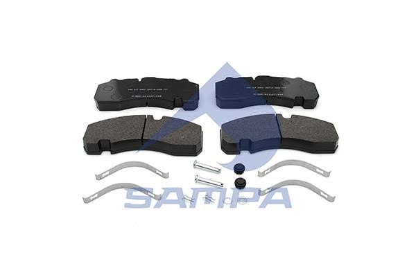 Sampa 096.617 Brake Pad Set, disc brake 096617