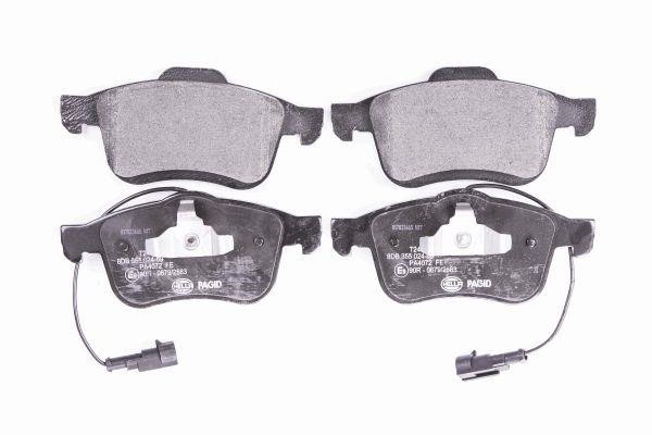 Hella-Pagid 8DB 355 024-691 Brake pad set 8DB355024691 8DB355024691 Hella-Pagid Brake pad set
