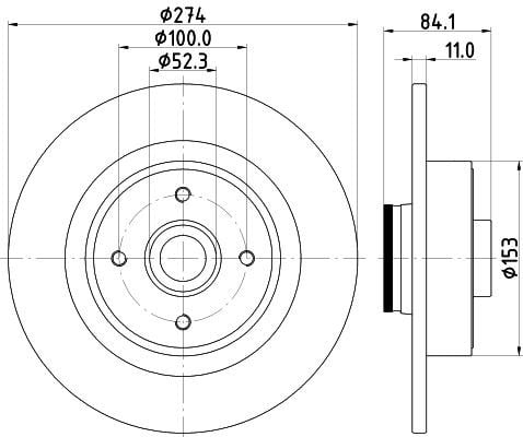 Buy Hella-Pagid 8DD 355 123-331 at a low price in United Arab Emirates!