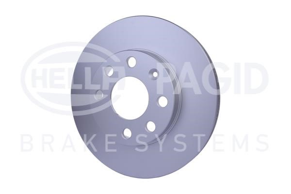 Front brake disc ventilated Hella-Pagid 8DD 355 127-001