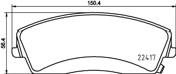 Buy Hella-Pagid 8DB 355 025-001 at a low price in United Arab Emirates!