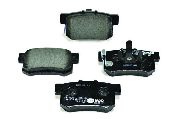 Hella-Pagid 8DB 355 030-261 Brake Pad Set, disc brake 8DB355030261