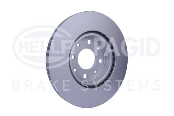 Front brake disc ventilated Hella-Pagid 8DD 355 127-151