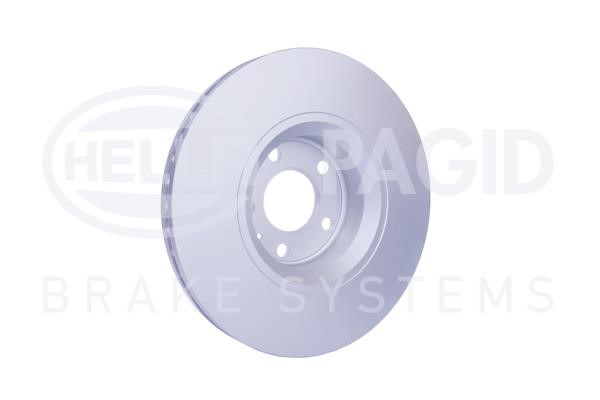 Front brake disc ventilated Hella-Pagid 8DD 355 128-301