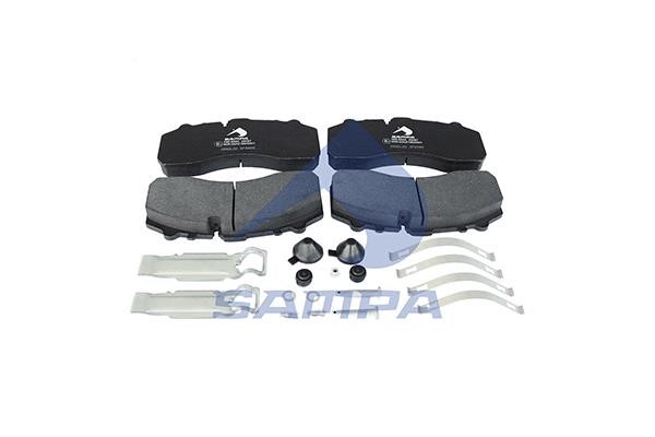 Sampa 096.605A Brake Pad Set, disc brake 096605A