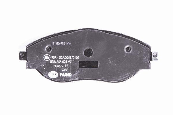 Brake pad set Hella-Pagid 8DB 355 021-971