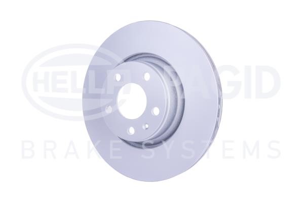 Front brake disc ventilated Hella-Pagid 8DD 355 128-291