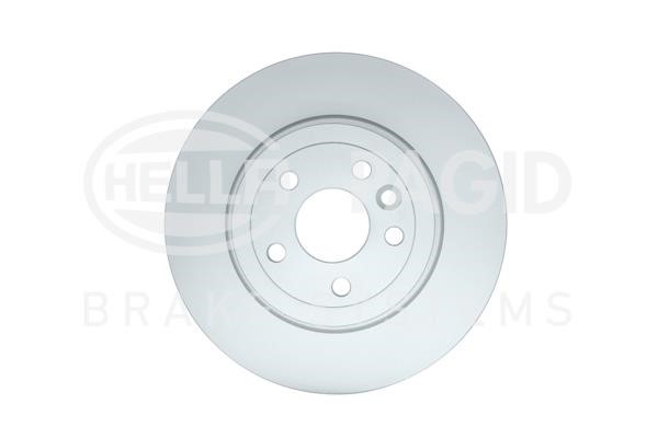 Rear brake disc, non-ventilated Hella-Pagid 8DD 355 131-851