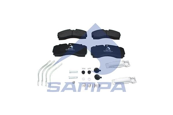 Sampa 093.850 Brake Pad Set, disc brake 093850