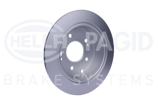 Rear brake disc, non-ventilated Hella-Pagid 8DD 355 120-631