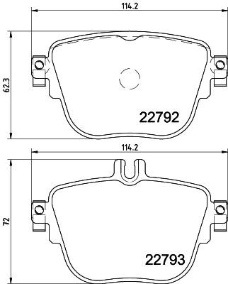 Hella-Pagid 8DB 355 032-161 Brake Pad Set, disc brake 8DB355032161