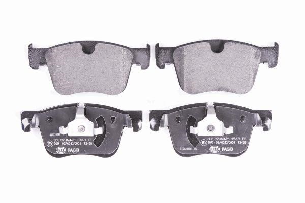 Hella-Pagid 8DB 355 024-751 Brake Pad Set, disc brake 8DB355024751