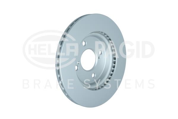 Front brake disc ventilated Hella-Pagid 8DD 355 132-051