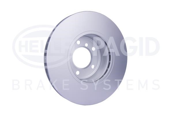 Front brake disc ventilated Hella-Pagid 8DD 355 128-111