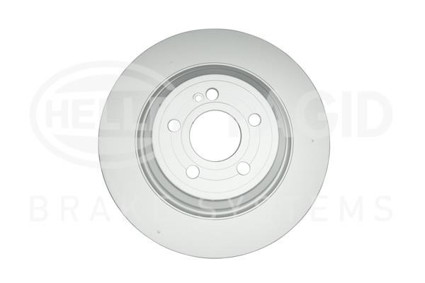 Rear brake disc, non-ventilated Hella-Pagid 8DD 355 132-311