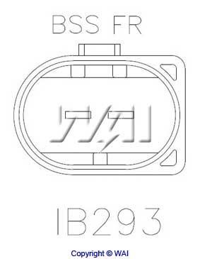 Alternator regulator Wai IB293