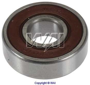 Wai 6-201-4W Alternator bearing 62014W