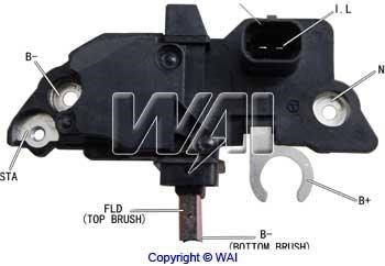 Alternator regulator Wai IB160