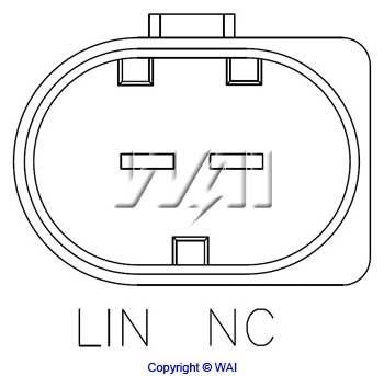 Alternator regulator Wai M573
