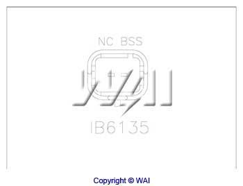 Alternator regulator Wai IB6135