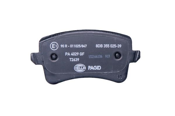 Brake pad set Hella-Pagid 8DB 355 025-391