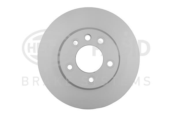 Hella-Pagid 8DD 355 128-051 Front brake disc ventilated 8DD355128051
