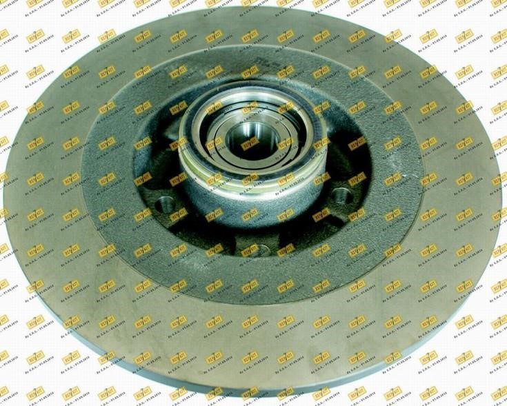 Repkit RKB2314 Rear brake disc, non-ventilated RKB2314