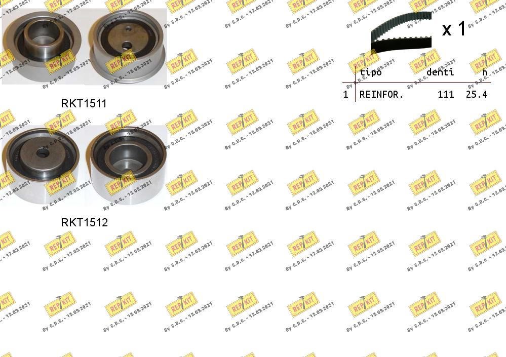 Repkit RKTK1150 Timing Belt Kit RKTK1150