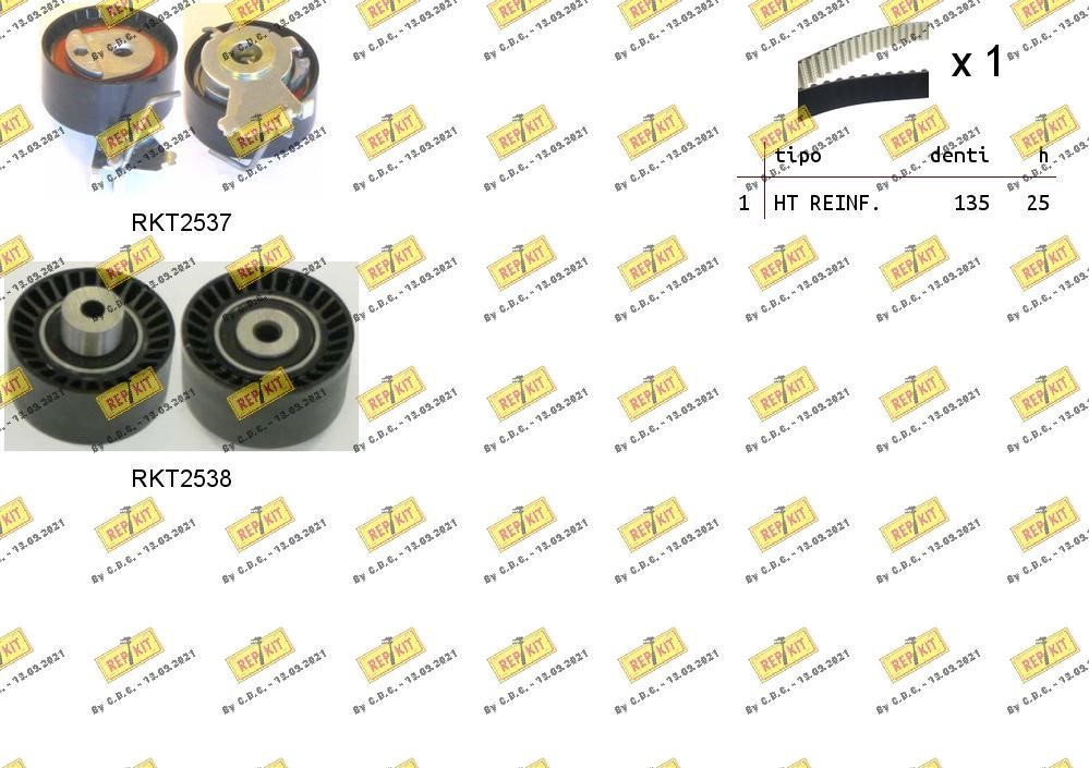 Repkit RKTK1080 Timing Belt Kit RKTK1080