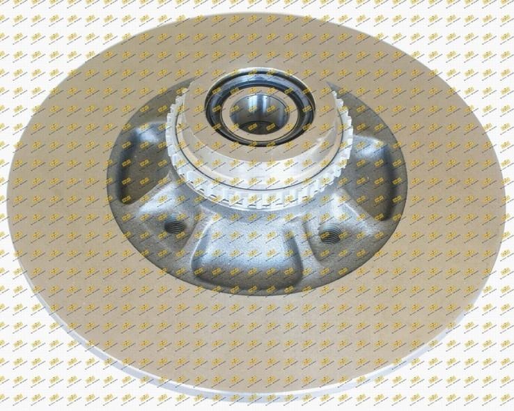 Repkit RKB2527 Rear brake disc, non-ventilated RKB2527