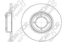 Automotor France PDC3520 Unventilated front brake disc PDC3520
