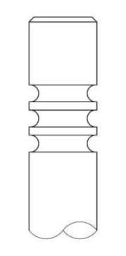 Intervalves 3956232 Intake valve 3956232