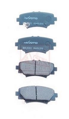 Asva AKD-05203 Front disc brake pads, set AKD05203