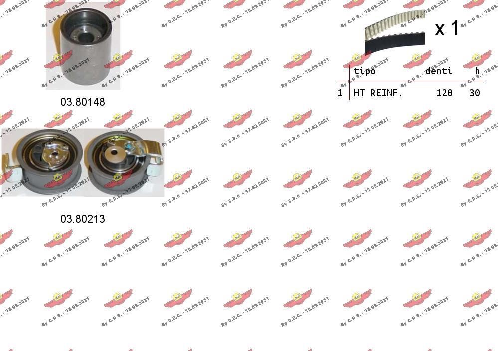  04.5140 Timing Belt Kit 045140