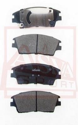 Asva AKD-12111 Brake Pad Set, disc brake AKD12111
