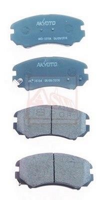 Asva AKD-18104 Front disc brake pads, set AKD18104