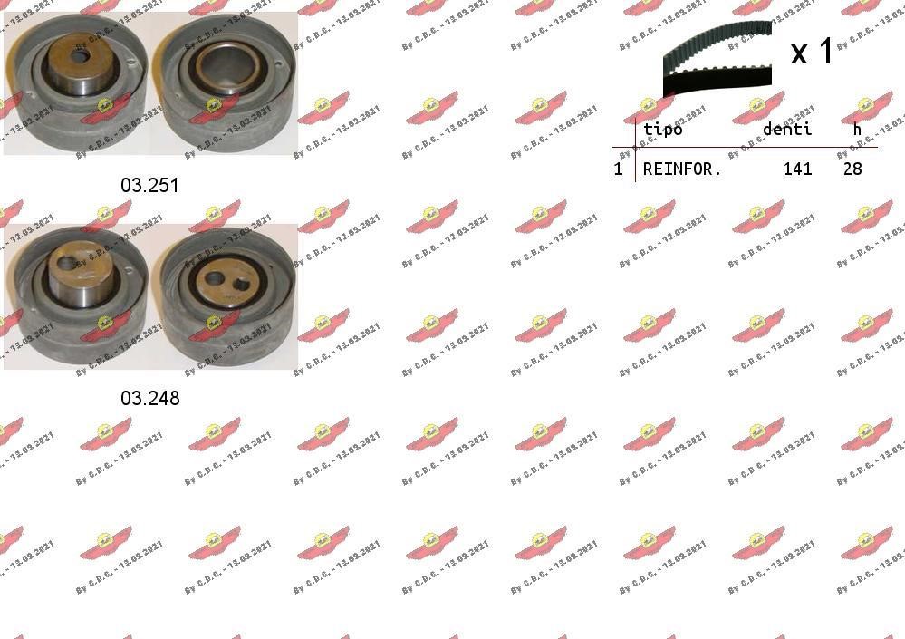 Autokit 04.5207 Timing Belt Kit 045207